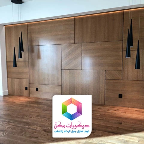 تركيب ديكور بديل الخشب مكة